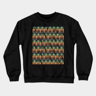 JK Waves: fall colours Crewneck Sweatshirt